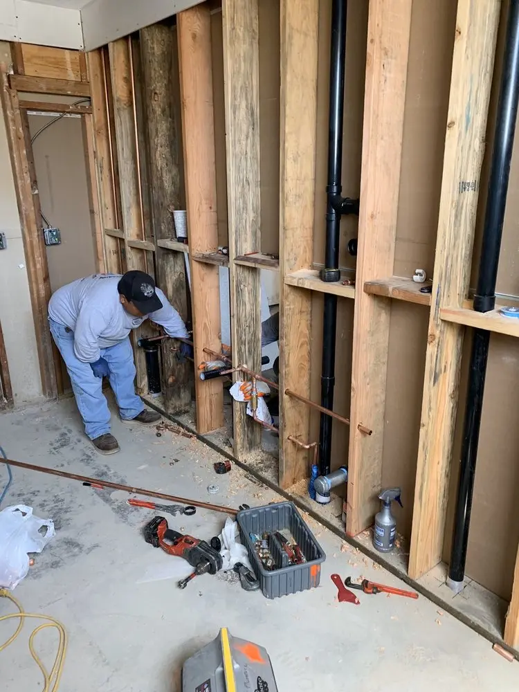 Commercial rough-in plumbing for Water Heater Replacement in Kalamazoo